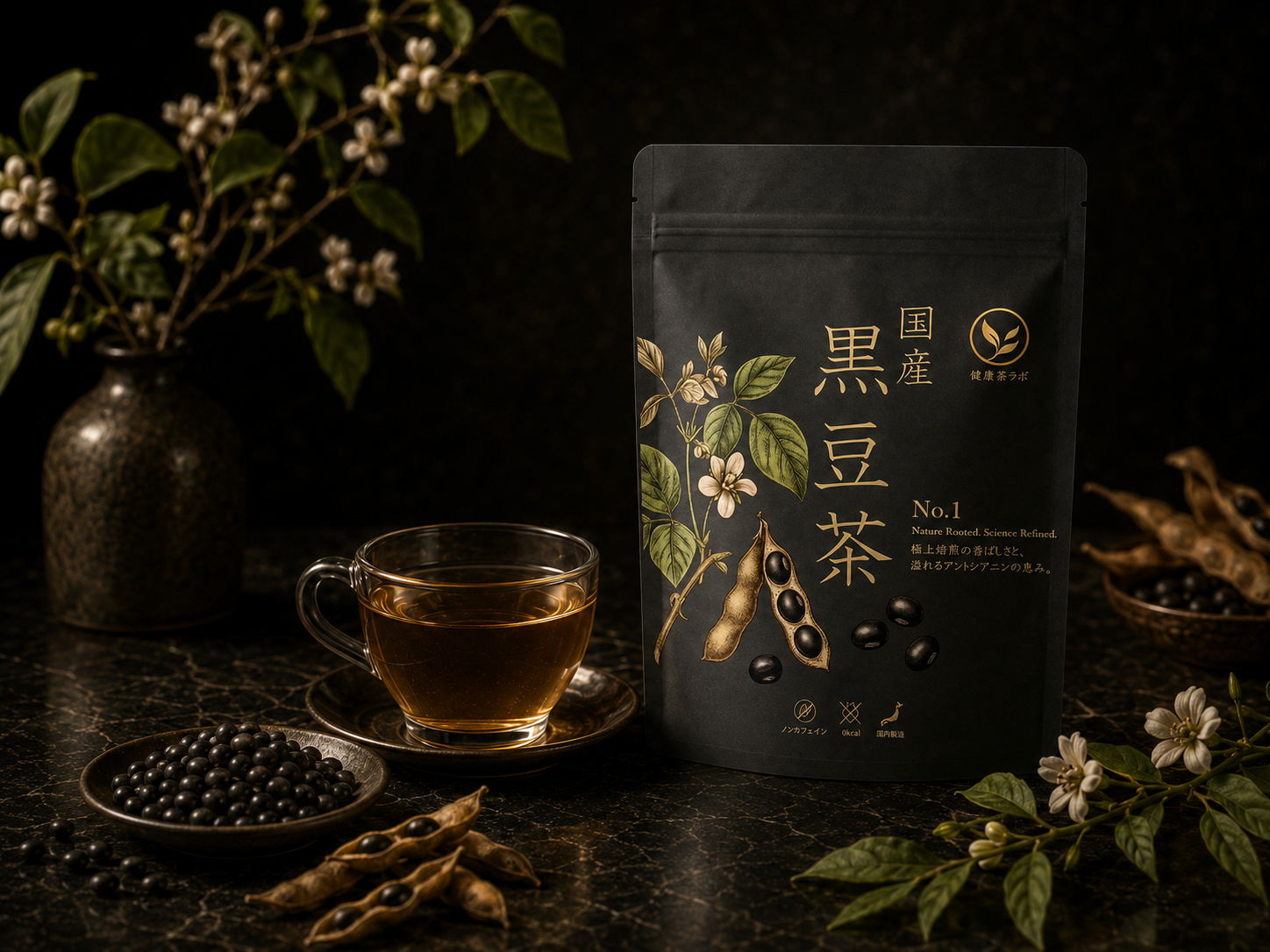 国産 黒豆茶の商品写真